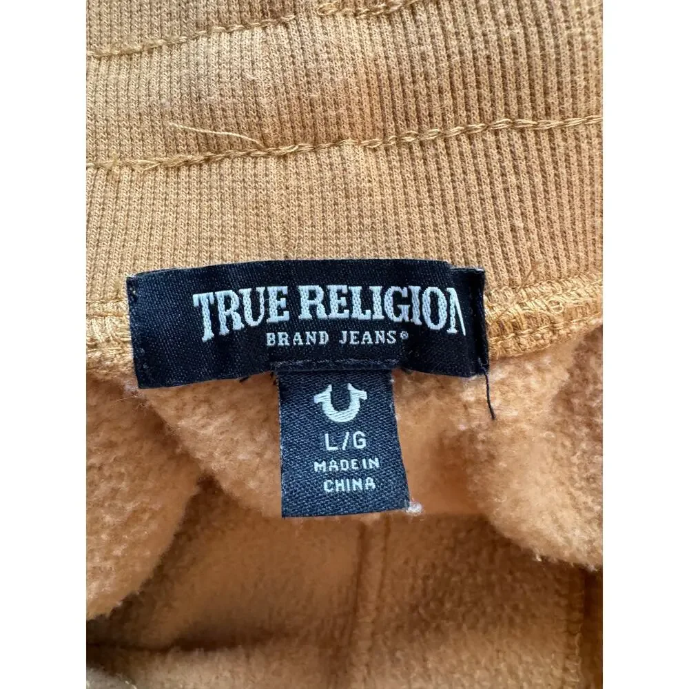 Y2K True Religion Sweatpants Buddha 2000s Drawstring Loungwear Cotton
